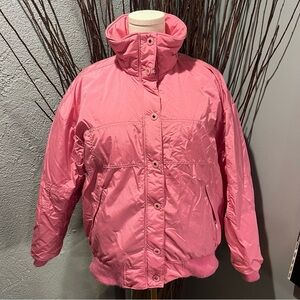 🌸VINTAGE 1980’S CB SPORT PINK PARKA SKI COAT SIZE M/L🌸